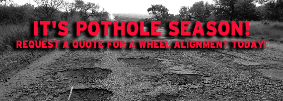 Pothole Season!